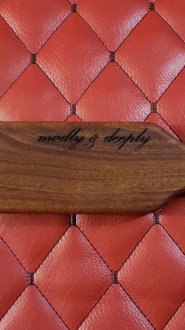 il_fullxfull.6441049026_hkfm.jpg Sapele Wooden Spanking Paddle: Impact Play Spanker BDSM