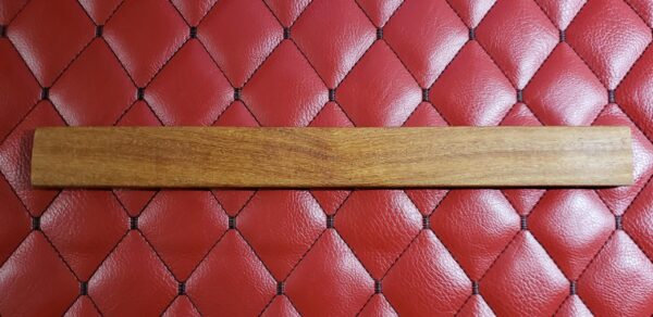 The Ruler: Sturdy Cumaru teak BDSM Gear tool. Femdom Dom Dominatrix imperial metric measure