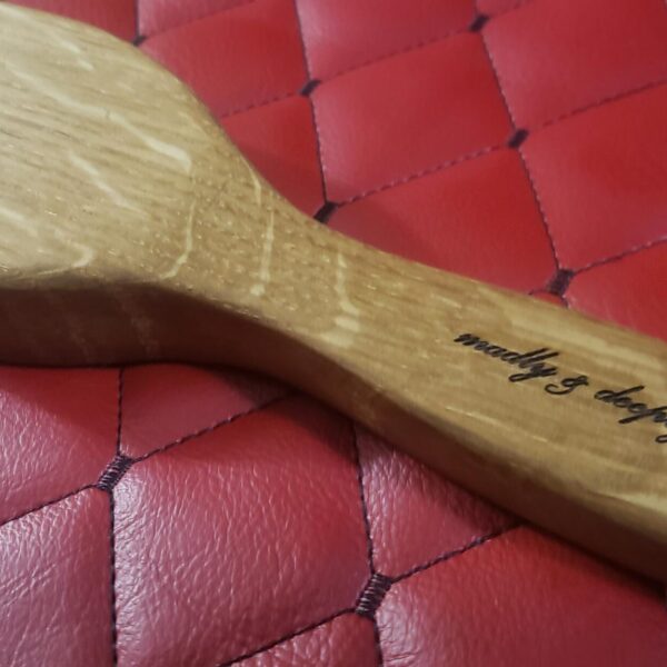White Oak Paddle – Handmade Spanking Implement