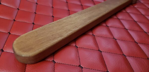 The Punisher: Handmade Compact Wooden Bat BDSM Gear Spanking Impact Play- Blackjack-Inspired