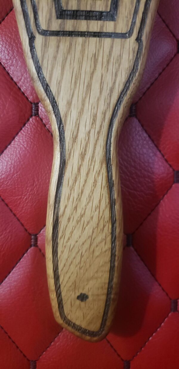 Coffin-Shaped Paddle – Etched Spirit Design, Gothic BDSM Gear Impact Toy