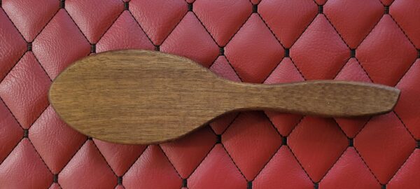 il_fullxfull.6981680796_5nz8.jpg Handmade Sapele Wood Pocket Paddle – Compact Impact Tool | Discreet, Travel-Friendly Spanking Paddle