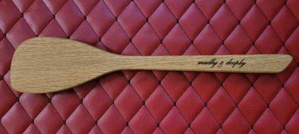 White Oak BDSM Paddle – Heavy Spanking Implement