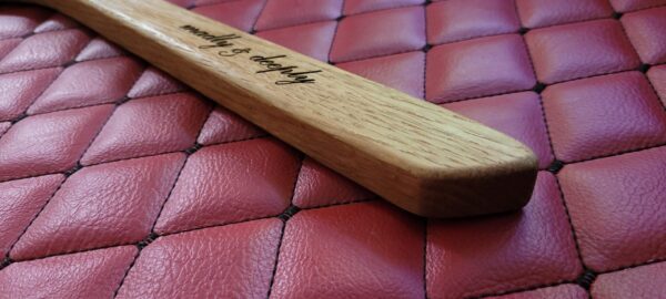 White Oak BDSM Paddle – Heavy Spanking Implement