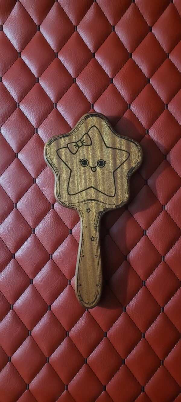 il_fullxfull.7080250122_lcat.jpg Kawaii Star Paddle: Sapele Wood BDSM Gear Impact Spanking Toy