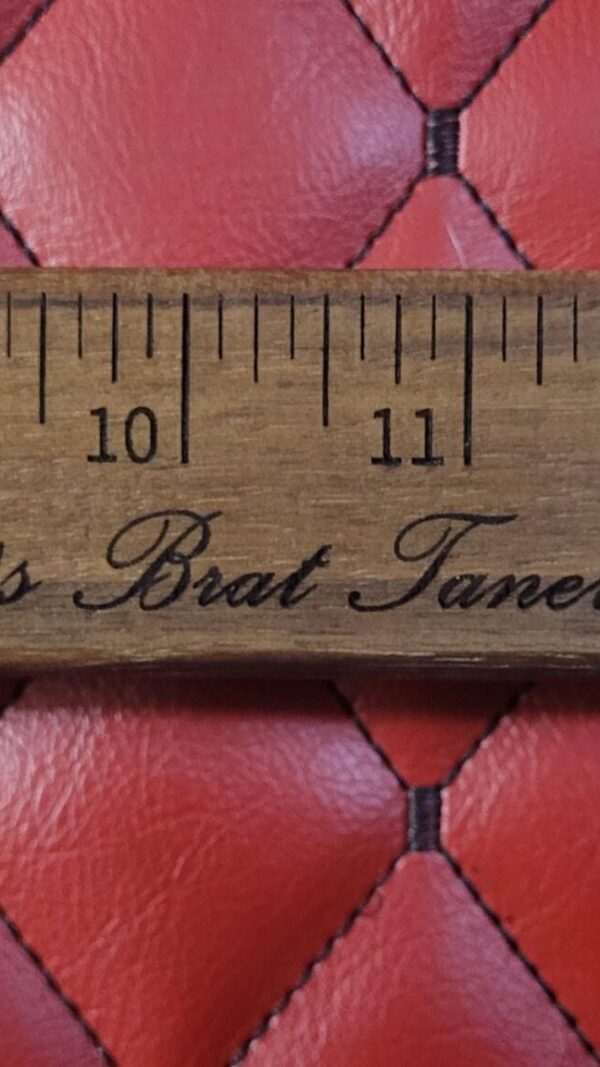 CUSTOM  The Paddle Ruler: Sturdy Walnut BDSM Impact play. imperial metric