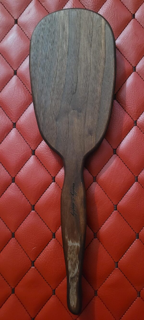 il_fullxfull.7351527594_i4da.jpg Witchy Goth Walnut Wood Vanity Spanking Paddle – Vintage Hairbrush Inspired Impact Tool