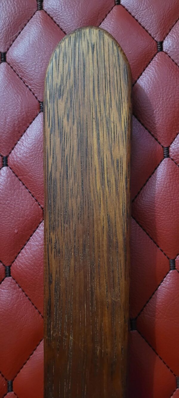 The Punisher: Merbau Handmade Wooden Bat BDSM Gear Spanking Impact Play- Blackjack-Inspired