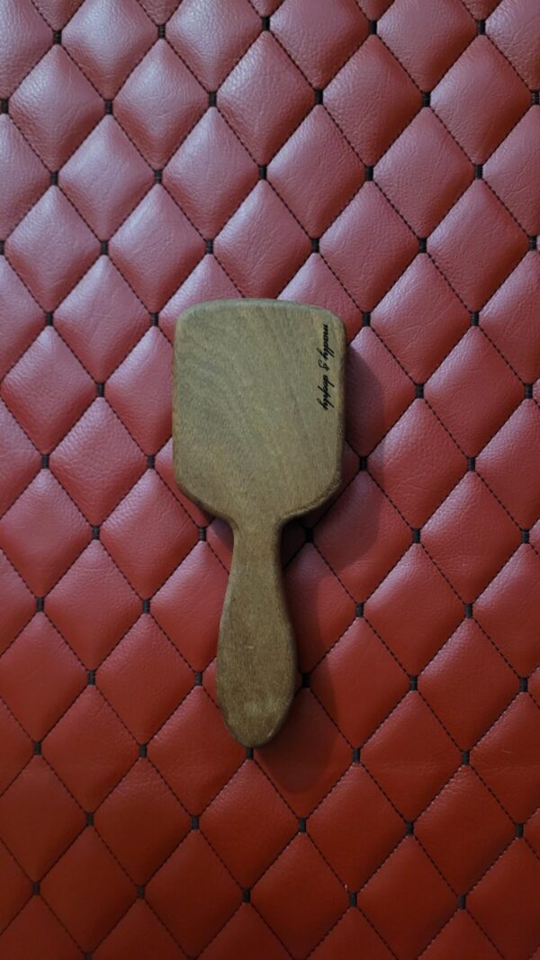 Handmade Wooden Spanking Paddle, Impact Play Travel Mini Small