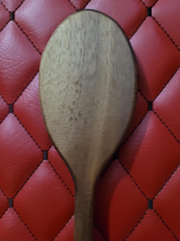 il_fullxfull.7373059604_htcx.jpg The "You're going to get the SPOON!" - Walnut BDSM Gear paddle implement. Long and wooden round