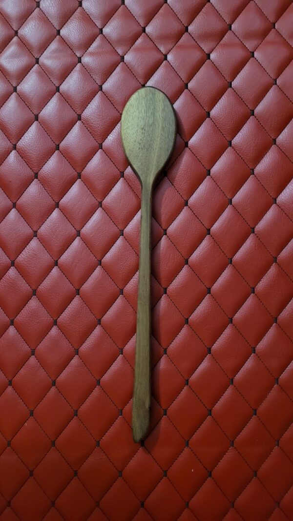 il_fullxfull.7373059648_85pj.jpg The "You're going to get the SPOON!" - Walnut BDSM Gear paddle implement. Long and wooden round
