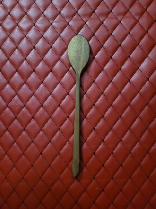 il_fullxfull.7373059648_85pj.jpg The "You're going to get the SPOON!" - Walnut BDSM Gear paddle implement. Long and wooden round