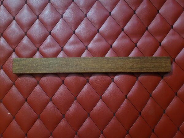 Handmade Cumaru Teak BDSM Gear Ruler: Custom Phrase, Impact Play