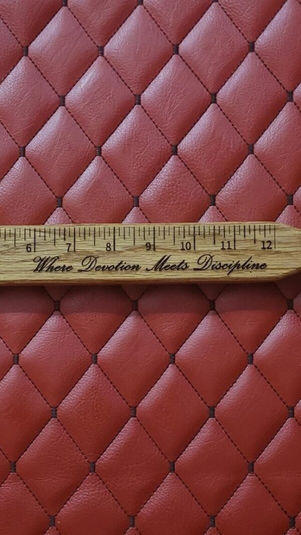il_fullxfull.7443809112_cgrc.jpg The Paddle Ruler: Femdom White Oak BDSM Gear wooden paddle. CUSTOM PHRASE imperial metric