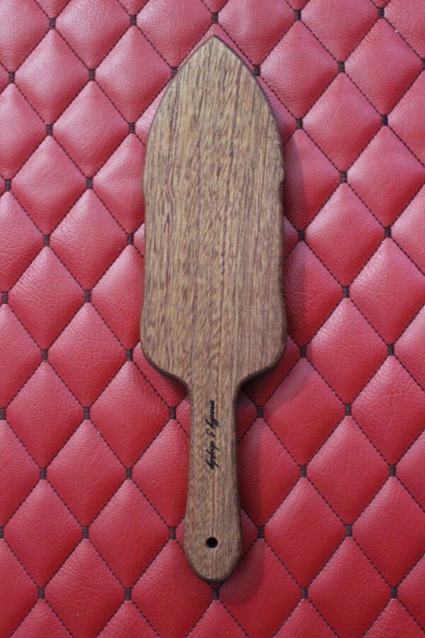 Owl Spanking Paddle – Sapele Handmade Impact Toy