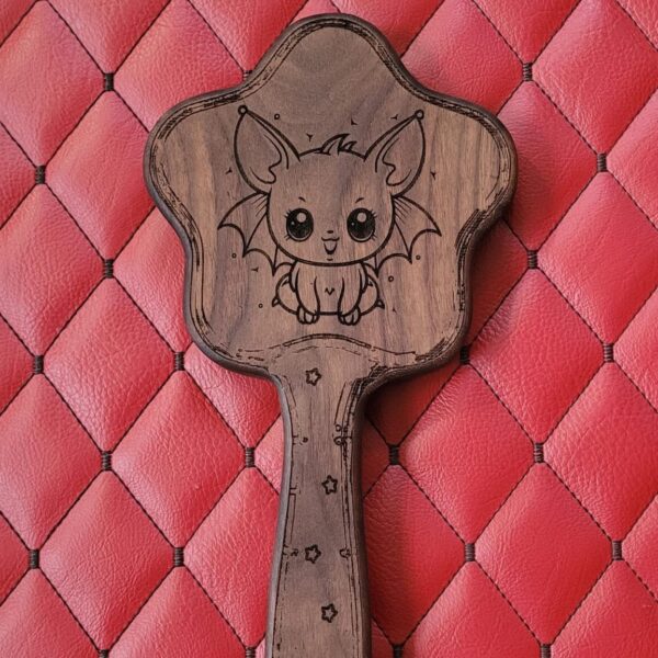 il_fullxfull.7807730468_2gz1.jpg Cute Bat Paddle – Kawaii Bat Spanking Paddle | Handmade Impact