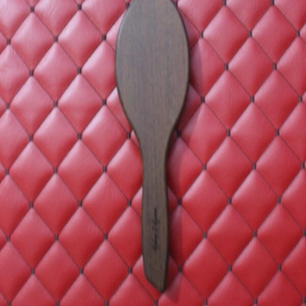 il_fullxfull.7925941730_ftpb.jpg Heavy Handcrafted IPE Wood Paddle – Oval Hairbrush Style, 8oz, Travel-Friendly Impact Tool