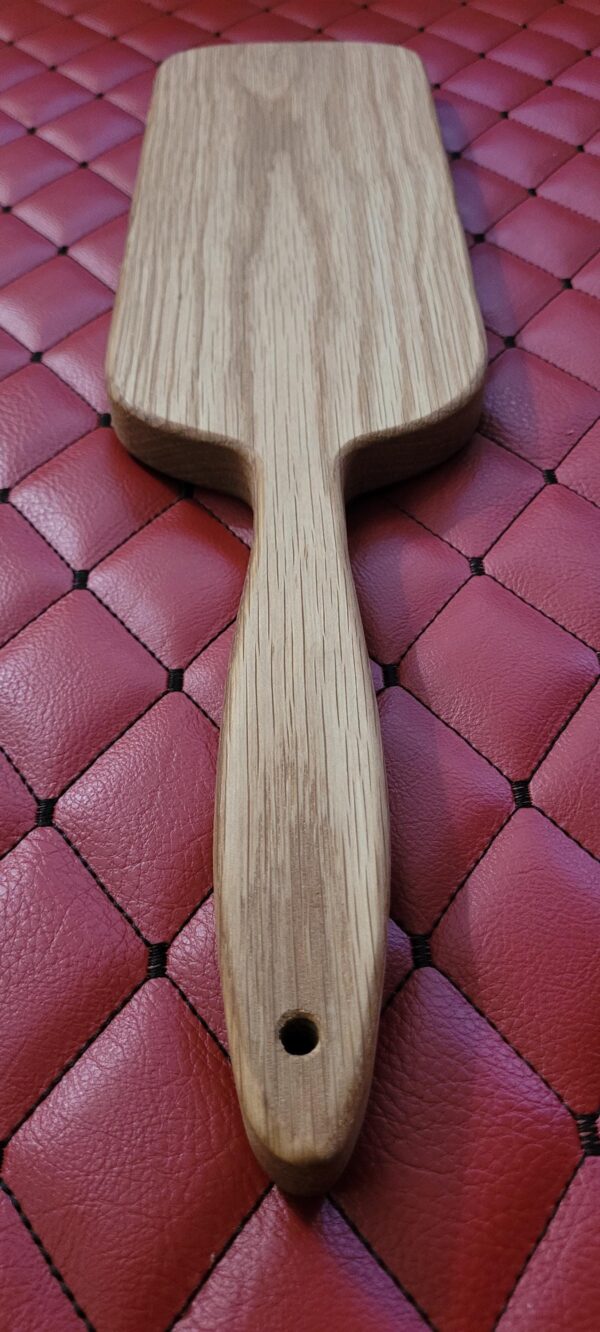 Large Handmade White Oak Wood Paddle – Heavy, Thuddy Impact Play Tool