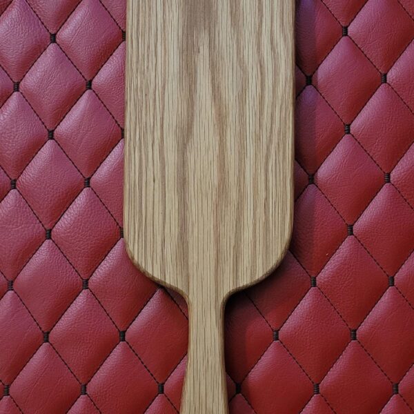 Large Handmade White Oak Wood Paddle – Heavy, Thuddy Impact Play Tool