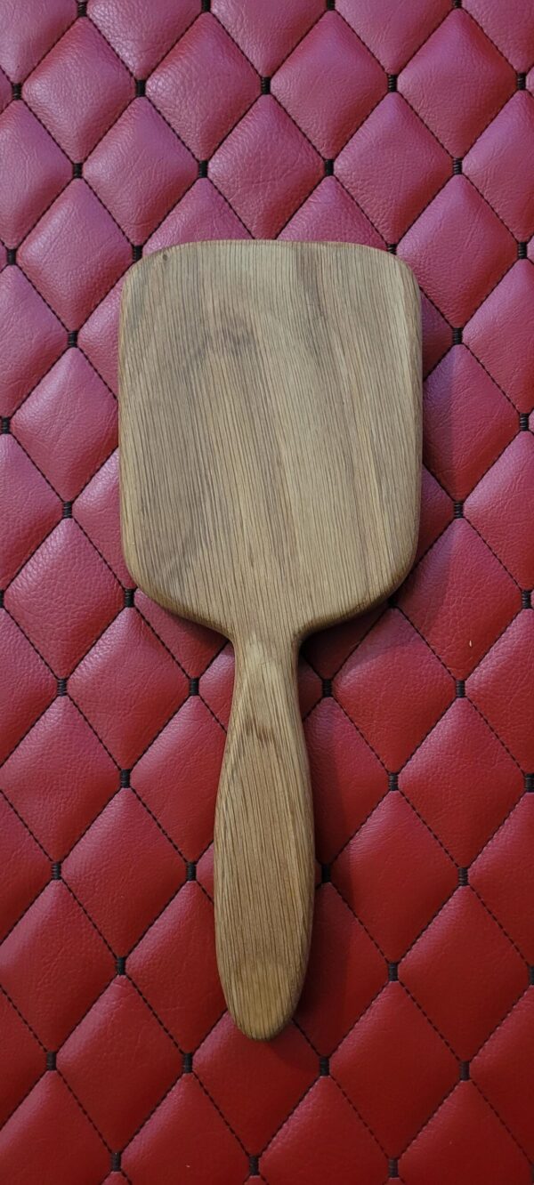 Large Handmade White Oak Wood Paddle – Thick, Thuddy Impact Play