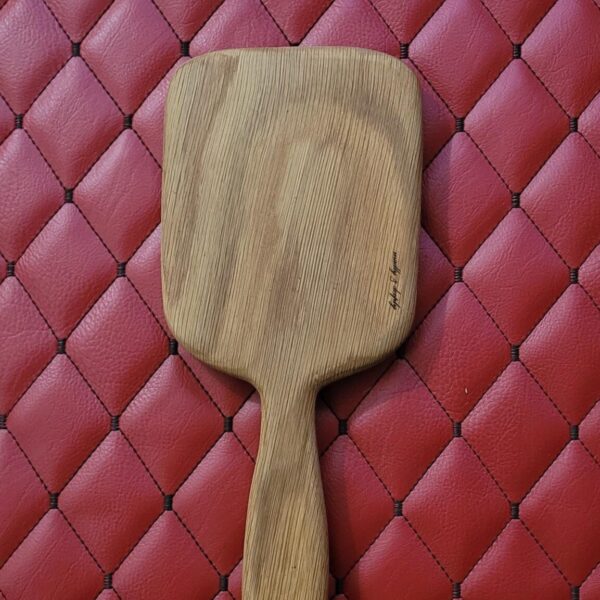 Large Handmade White Oak Wood Paddle – Thick, Thuddy Impact Play