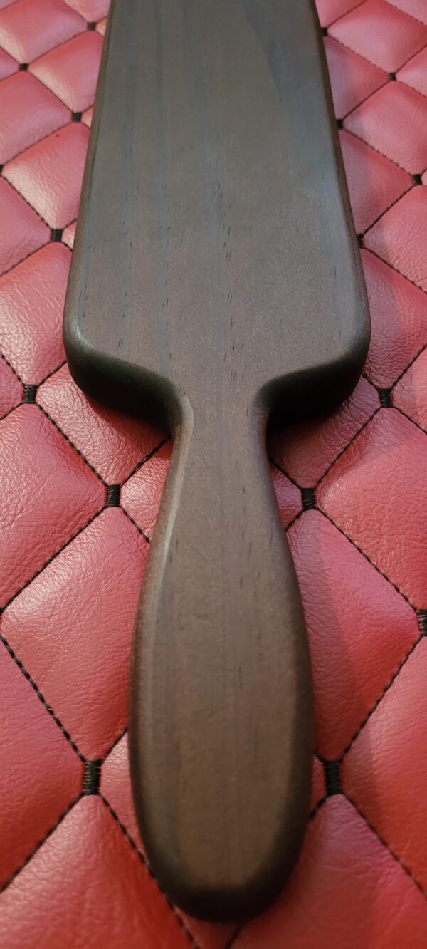 Large Thermally Modified Ash Spanking Paddle, Handmade Hardwood BDSM Impact Toy