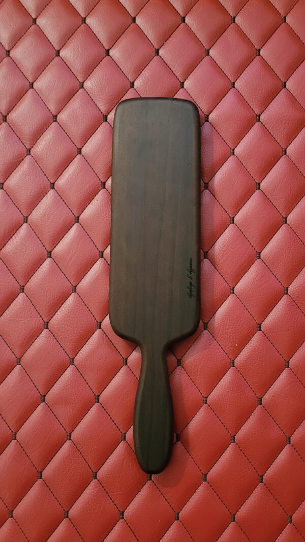 il_fullxfull.7980298982_p2hi.jpg Large Thermally Modified Ash Spanking Paddle, Handmade Hardwood BDSM Impact Toy