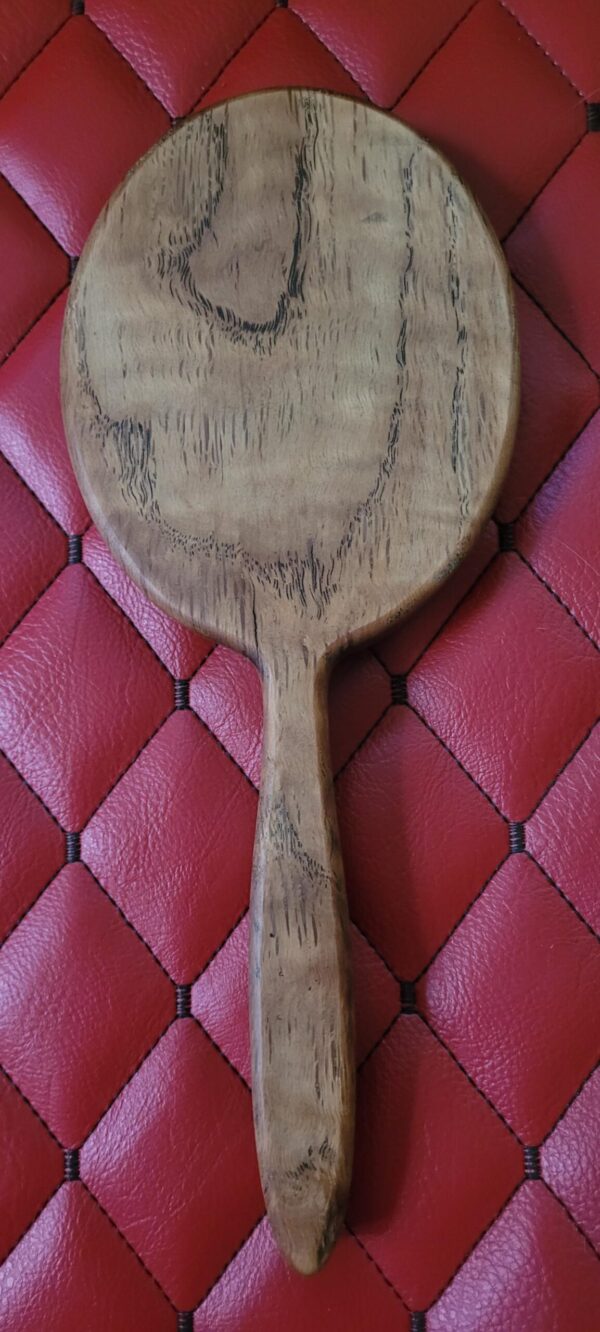 il_fullxfull.8026403368_pk99.jpg Large Round Handcrafted Spalted Oak Wood Spanking Paddle – Hairbrush Hand Mirror Style