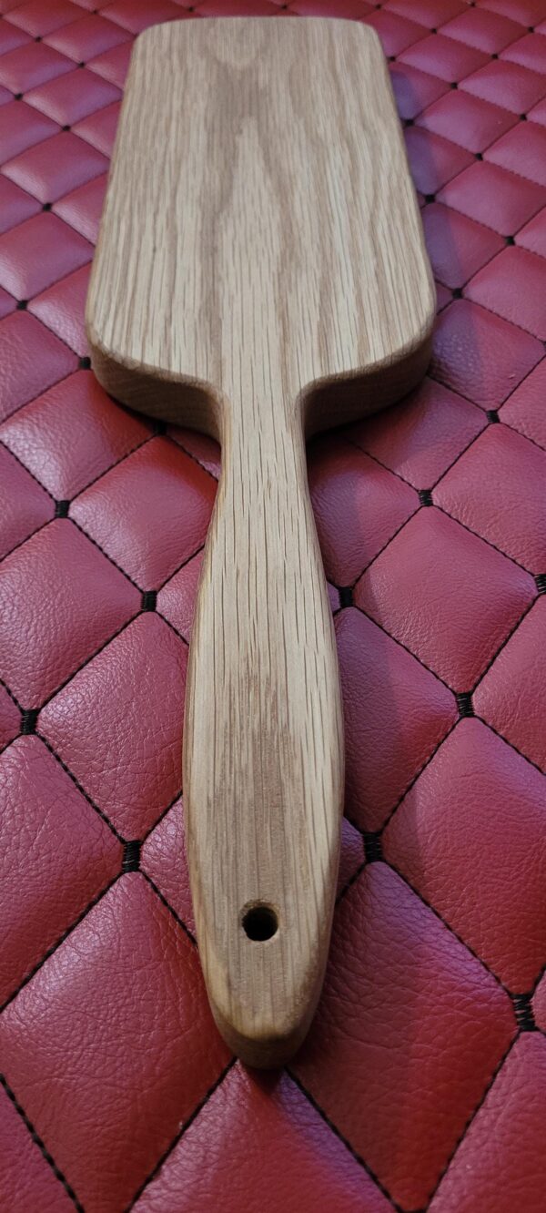 Large Handmade White Oak Wood Paddle – Heavy, Thuddy Impact Play Tool