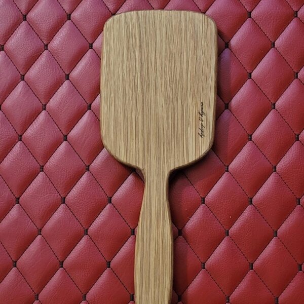 il_fullxfull.8028223345_k7yb.jpg Large Handmade White Oak Wood Paddle – Intense Thuddy Impact Play (13.5" x 5" x 0.75")