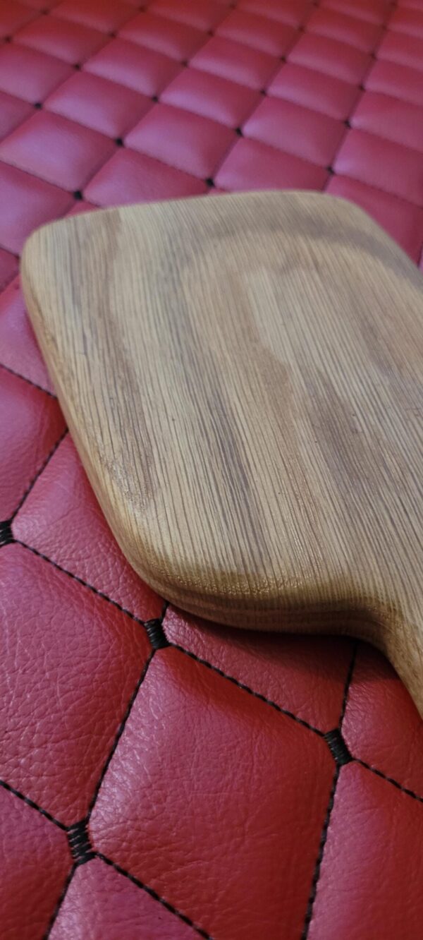 Large Handmade White Oak Wood Paddle – Thick, Thuddy Impact Play