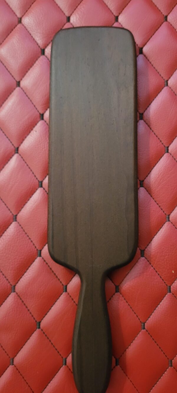 Large Thermally Modified Ash Spanking Paddle, Handmade Hardwood BDSM Impact Toy