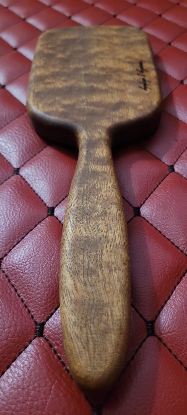 il_fullxfull.8056992487_m3w5.jpg Large Pommeled Sapele BDSM Gear Paddle – Handmade Hairbrush Style Impact Toy