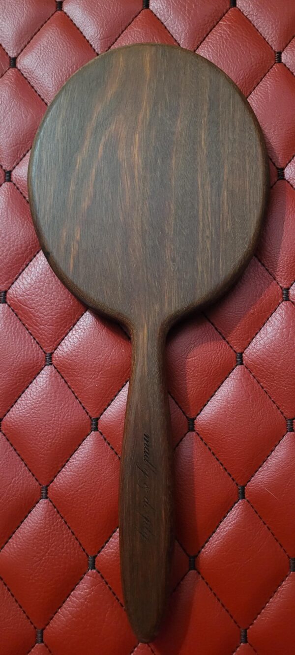 il_fullxfull.8056995805_a97e.jpg Heavy Large Round Handcrafted IPE Wood Paddle – Hairbrush Style, 14oz