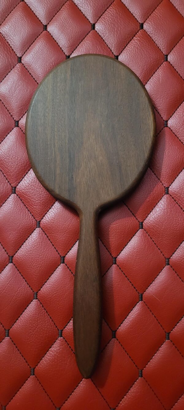 il_fullxfull.8056995807_k0xs.jpg Heavy Large Round Handcrafted IPE Wood Paddle – Hairbrush Style, 14oz