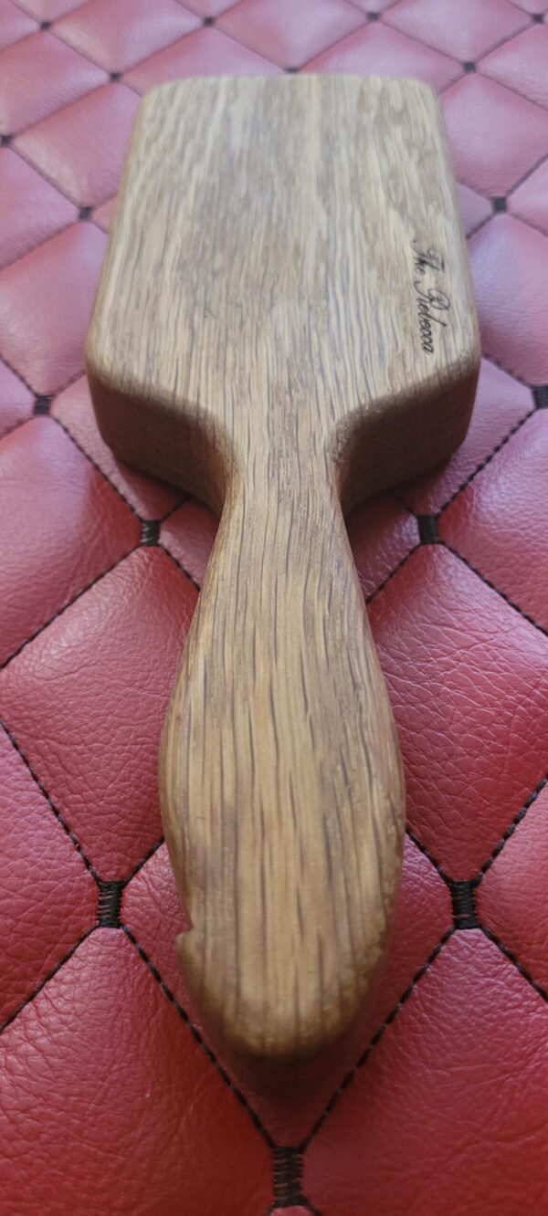 il_fullxfull.8111312139_1d4g.jpg The Rebecca - Reclaimed Oak Vintage Hairbrush Kink Spanking Paddle