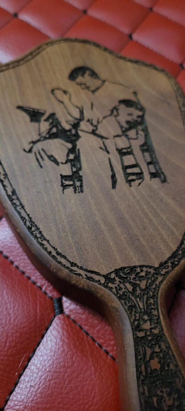 il_fullxfull.8205503461_1ifp.jpg Daddy Cherry Wood Vanity Paddle – Vintage Hairbrush Inspired Impact Tool