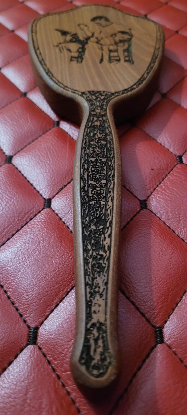 il_fullxfull.8205503479_6ut9.jpg Daddy Cherry Wood Vanity Paddle – Vintage Hairbrush Inspired Impact Tool