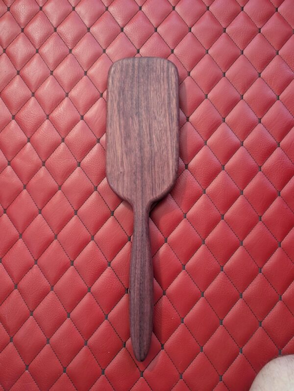 Large Handmade Purpleheart Wood Spanking Paddle – Heavy, Thuddy Impact Play Tool