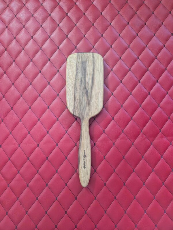 il_fullxfull.8465859373_j7rp.jpg Large Black Limba BDSM Gear Paddle – Handmade Hairbrush Style Impact Toy