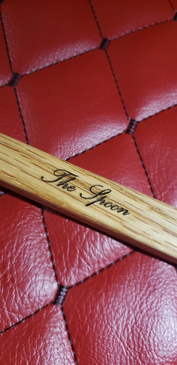 White Oak BDSM Paddle – Handmade Wooden Spanking Implement