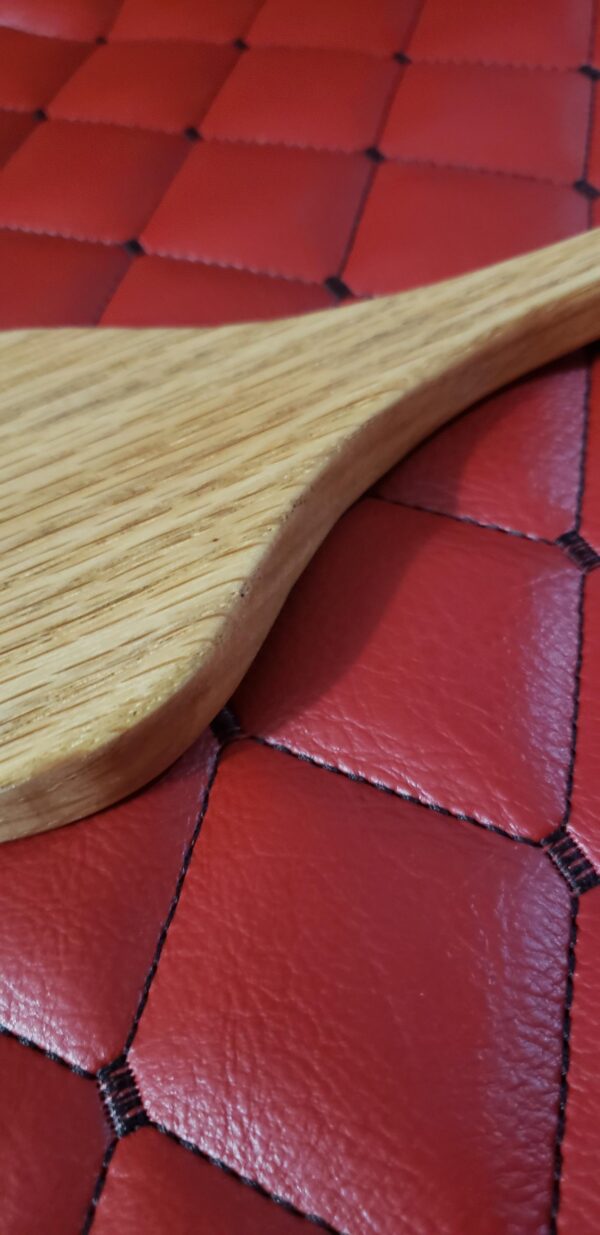 White Oak BDSM Paddle – Handmade Wooden Spanking Implement