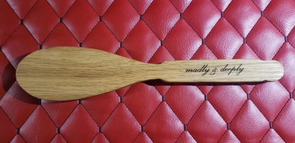 White Oak Whisk Kitchen Paddle - BDSM Gear Impact Play