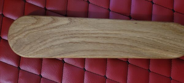 White Oak Spanking Paddle - Long Oblong Bat Handle BDSM Implement