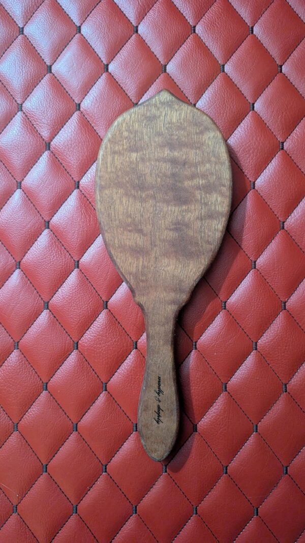 il_fullxfull.8657500572_9vb5.jpg Sapele Wood Vanity Paddle – Vintage Hairbrush Inspired Impact Tool